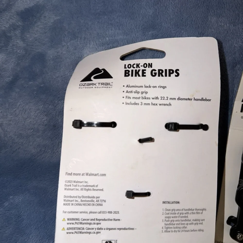 Ozark Trail Lock On Bike Grips, And Pedal Set‎